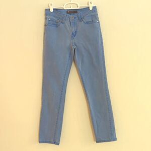 Levi's Blue Wash Denim Mid Rise Skinny Jeans - Size 4